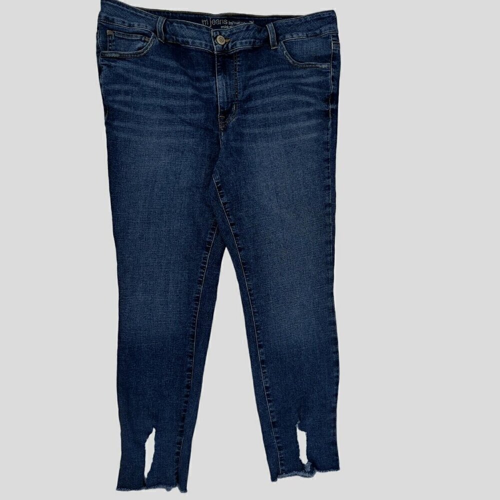 M Jeans by Maurices 14 R Mid Fit Jeans Womens 40 x 25.5